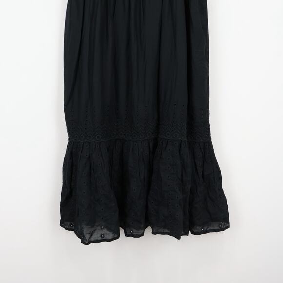 J.Crew Sorrento Dress Cotton Voile Black Size XS Petite NWT - Picture 6 of 9